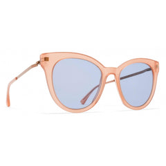 Mykita Unisex Sunglasses - Rhubarb Sorbet Shiny Copper Cat Eye Frame | ANIK 986