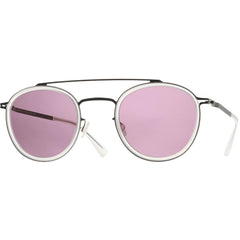 Mykita Women's Sunglasses - Black/Lemon Sorbet Aviator Frame | OLLI A33 A33-BK/LSO_PL