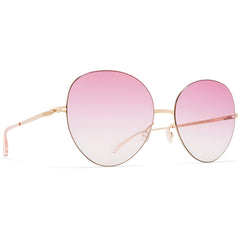Mykita Women's Sunglasses - Champagne Gold Metal Butterfly Frame | AIMI CGD_JPK/X