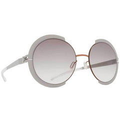 Mykita Women's Sunglasses - Grey Gradient Lens Shiny Copper/Stone Grey | HOUSTON 361