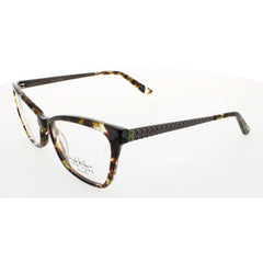 Nicole Miller Women's Eyeglasses - Bedlow Tortoise Cat Eye Frame | NMBEDLOW C02