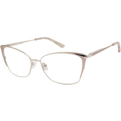 Nicole Miller Women's Eyeglasses - Harman Blush/Gold Metal Frame | NMHARMAN C04