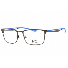 Nike Men's Eyeglasses - Satin Gunmetal Full Rim Rectangular Frame | NIKE 4314 070