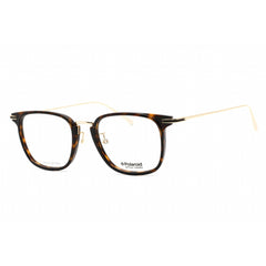 Polaroid Core Men's Eyeglasses - Havana Gold Rectangular Frame | PLD D384/G 02IK 00