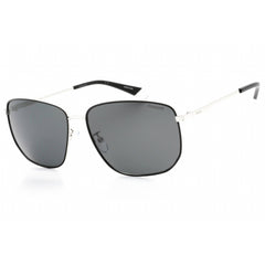 Polaroid Core Men's Sunglasses - Palladium Black Square Frame | PLD 2120/G/S 084J M9
