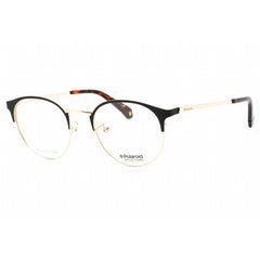 Polaroid Core Unisex Eyeglasses - Matte Black Havana Round Frame | PLD D367/F 00AM 00