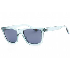 Polaroid Core Unisex Sunglasses - Azure Plastic Rectangular Frame | PLD 6186/S 0MVU C3