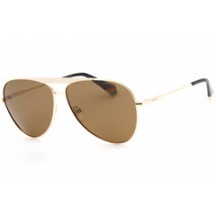 Polaroid Core Unisex Sunglasses - Gold Ivory Aviator Frame | PLD 6200/S/X 0Y3R SP