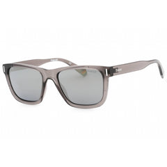 Polaroid Core Unisex Sunglasses - Grey Plastic Rectangular Frame | PLD 6186/S 0KB7 LM