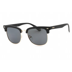 Polaroid Core Unisex Sunglasses - Matte Black Metal Square Frame | PLD 4121/S 0003 M9