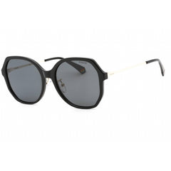 Polaroid Core Women's Sunglasses - Black Plastic Square Frame | PLD 6177/G/S 0807 M9