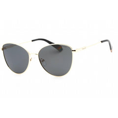 Polaroid Core Women's Sunglasses - Gold Cat Eye Full Rim Frame | PLD 6188/S 0J5G M9