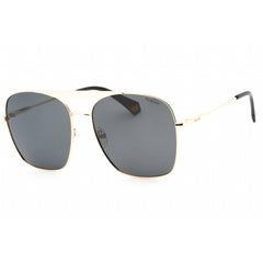 Polaroid Core Women's Sunglasses - Gold Metal Full Rim Frame | PLD 6201/S/X 0J5G M9