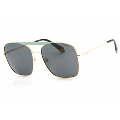 Polaroid Core Women's Sunglasses - Matte Aqua Gold Metal Frame | PLD 6201/S/X 03JN M9