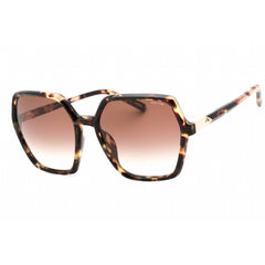 Police Women's Sunglasses - Shiny Havana/Soya Acetate Full Rim Frame | SPLF36M 05AW