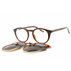 Prive Revaux Unisex Eyeglasses - Plastic Round Shape Frame | Everyday Shade Latte