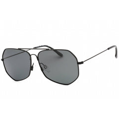 Prive Revaux Unisex Sunglasses - Grey Lens Metal Aviator Shape Frame | Cuervo Black