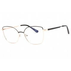 Prive Revaux Women's Eyeglasses - Metal Cat Eye Shape Frame | School Night Black Gold