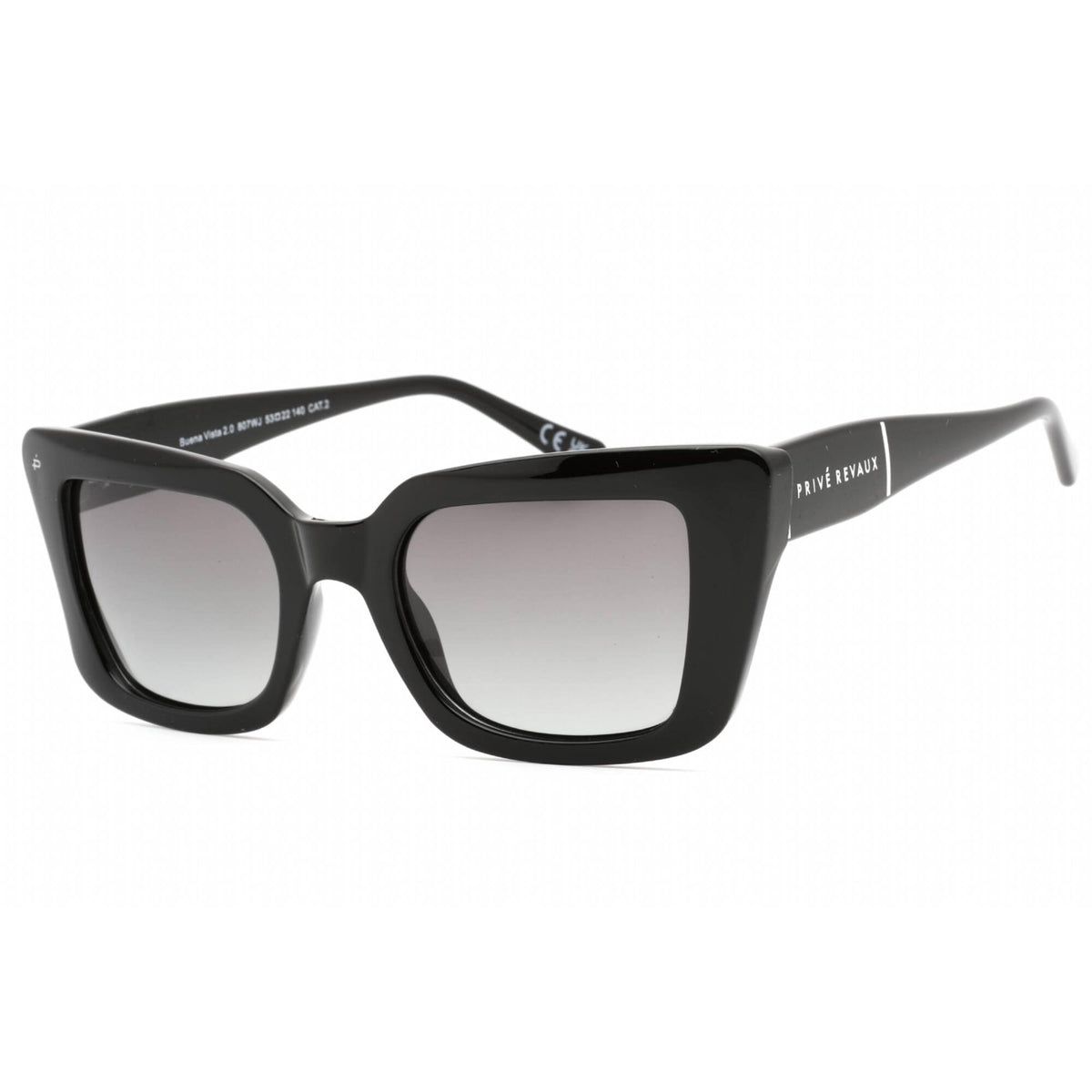 NWT Prive Revaux Women\'s Black Cat Eye Sunglasses Privé Revaux THE CHICA - Sunglasses - black - Zalando.ie main image 4