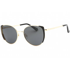 Prive Revaux Women's Sunglasses - Grey Lens Cat Eye Frame | Sunny Isles Black Gold