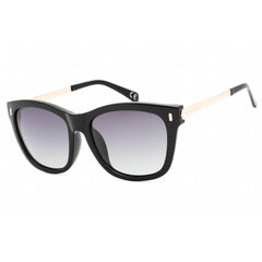 Prive Revaux Women's Sunglasses - Plastic Cat Eye Frame | On The Rocks Caviar Black