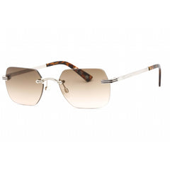 Prive Revaux Women's Sunglasses - Rimless Metal Rectangular Frame | DB Touch Brown