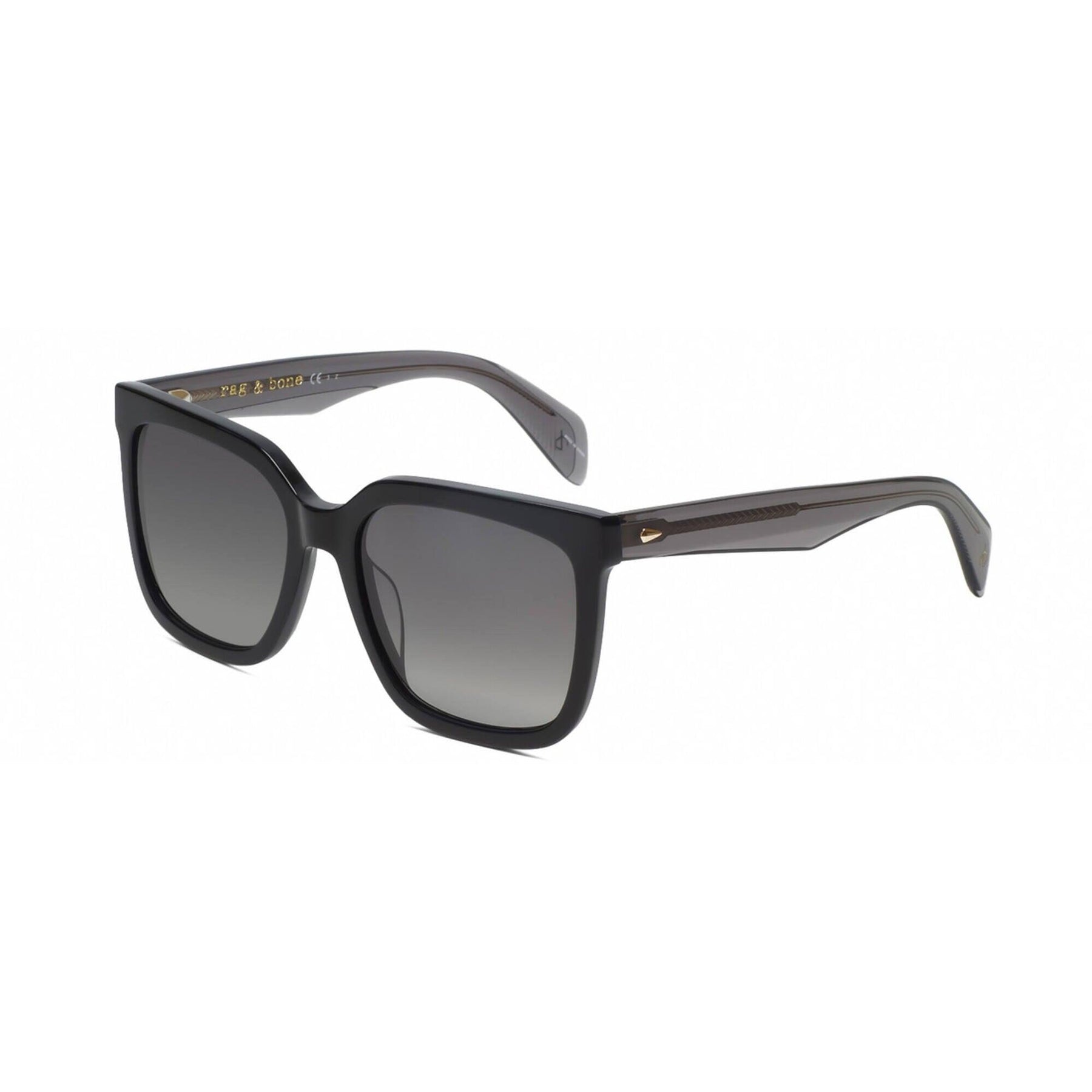 Rag&Bone RNB1018/S Womens Square Sunglasses Rag and Bone Grey Square Ladies Sunglasses RNB1018/S 0WR7/9O  main image 3