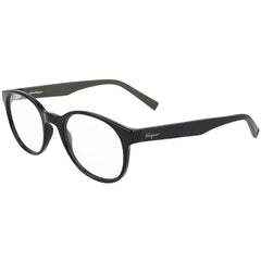 Salvatore Ferragamo Unisex Eyeglasses - Black Acetate Full Rim Frame | SF2879 001
