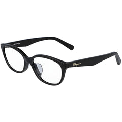 Salvatore Ferragamo Unisex Eyeglasses - Black Plastic Full Rim Frame | SF2857A 001