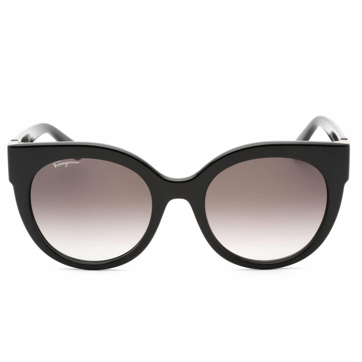 Salvatore Ferragamo SF1081S 001 Sunglasses Black Cat Eye Frame, Grey Lenses Amazon.com: Salvatore Ferragamo Sunglasses Square Full Rim  main image 2