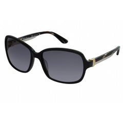 Salvatore Ferragamo Women's Sunglasses - Black Plastic Rectangular Frame | SF606S 001