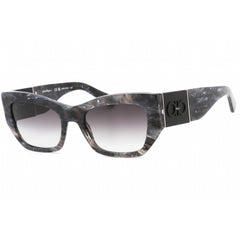 Salvatore Ferragamo Women's Sunglasses - Marble Grey Full Rim Cat Eye | SF1059S 028