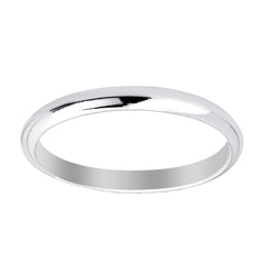 Sterling Silver 3mm Band Ring - R-03