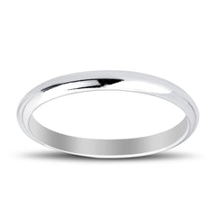 Sterling Silver 4mm Band Ring - R-04