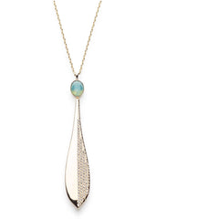 Swarovski Women's Necklace - Stunning Yellow Gold White and Blue Crystal | 5515463