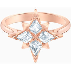 Swarovski Women's Ring - Swarovski Symbolic Star Motif Rose Gold Plated | 5513217