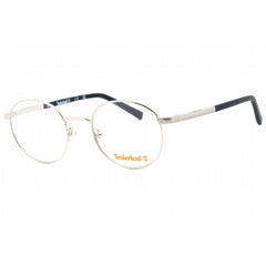 Timberland Men's Eyeglasses - Shiny Light Nickeltin Metal Full Rim Frame | TB1724 010
