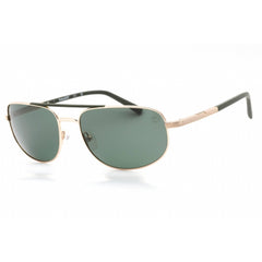 Timberland Men's Sunglasses - Shiny Gold/Green Full Rim  Frame | TB9285 32R