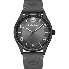 Timberland Men's Watch - Classic Grey Genuine Leather Strap Quartz | TDWGA9001103