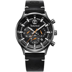Timberland Men's Watch - Dress Sport Black Dial Leather Strap Quartz | TDWGF2181703