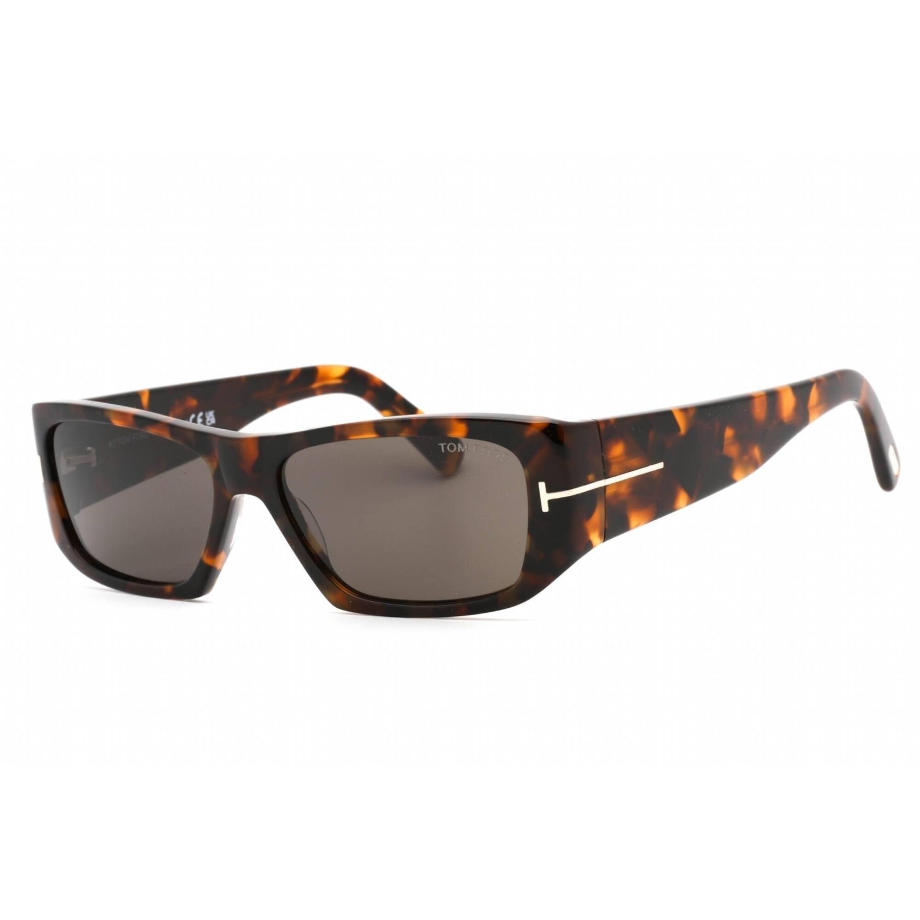 Tom Ford Dark Tortoise Sunglasses Tom Ford Iggy Sunglasses FT1364 52N Dark Havana - eye-oo.com main image 3