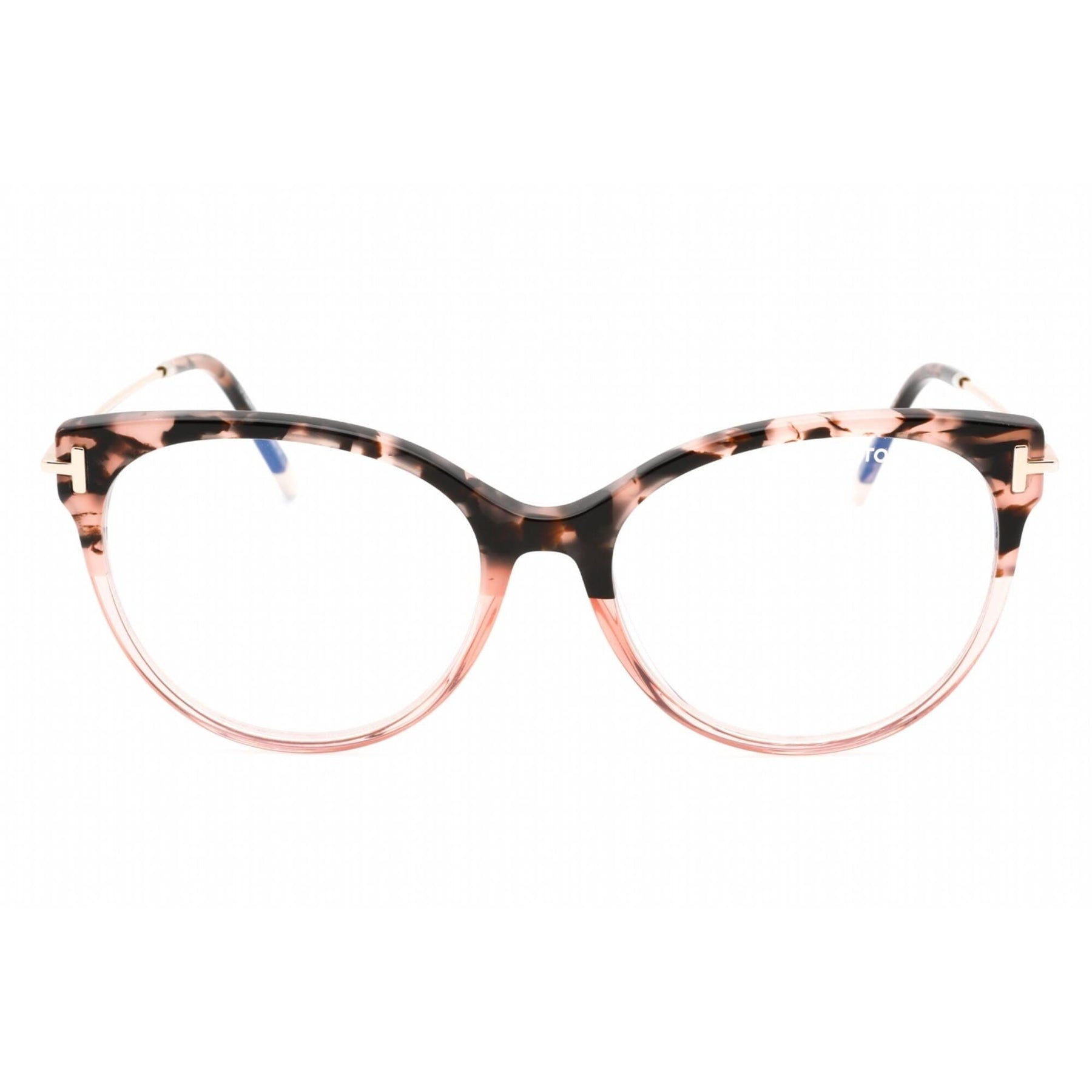 Tom Ford Women\'s Havana Cat Eye (Eyeglasses) Tom Ford FT5709B eyeglasses for women in Havana main image 3