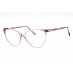 Tom Ford Women's Eyeglasses - Shiny Lilac Plastic Cat Eye Frame | FT5743-B 078