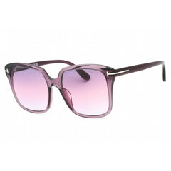 Tom Ford Women's Sunglasses - Shiny Violet Plastic Square Shape Frame | FT0788 81Z