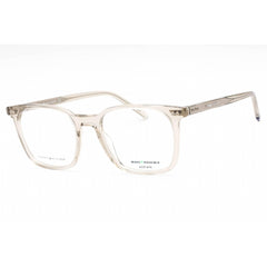 Tommy Hilfiger Men's Eyeglasses - Beige Plastic Rectangular Frame | TH 1942 010A 00