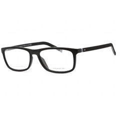 Tommy Hilfiger Men's Eyeglasses - Black Grey Plastic Full Rim Frame | TH 1741 008A 00