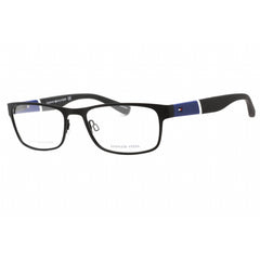 Tommy Hilfiger Men's Eyeglasses - Matte Black Rectangular Frame | Th 1284 0FO3 00