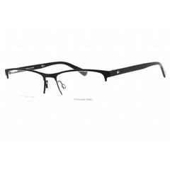 Tommy Hilfiger Men's Eyeglasses - Matte Black Rectangular Frame | Th 1528 0003 00