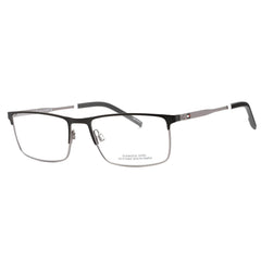 Tommy Hilfiger Unisex Eyeglasses - Black Ruthenium Rectangular Frame | TH 1843 05MO 00