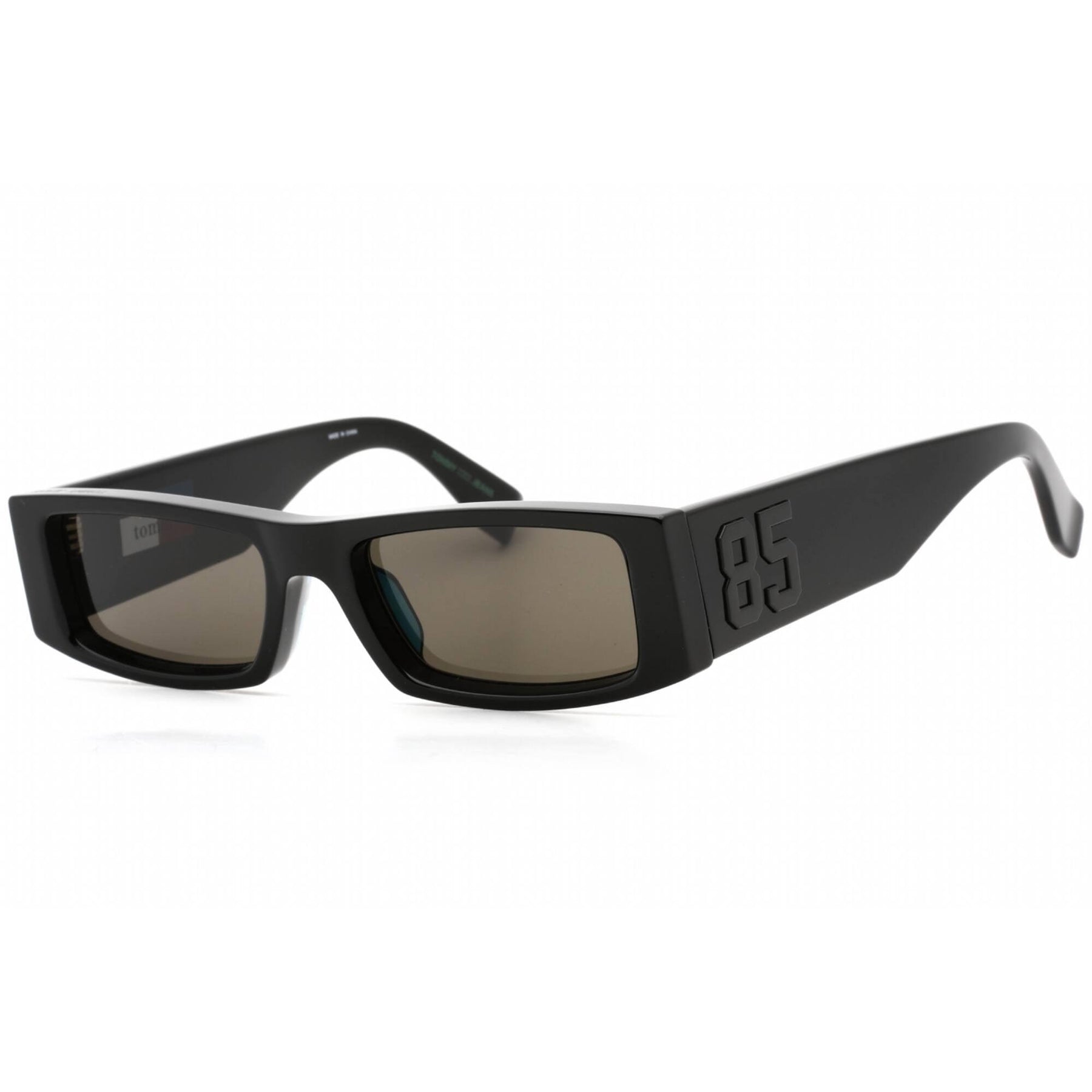 Tommy Hilfiger Black Unisex Sunglasses Black Rim Amazon.com: Tommy Hilfiger Men main image 2